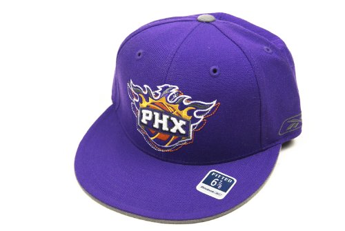 Reebok Phoenix Suns Fitted Hat Size 6 7/8 Purple