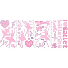 �E�H�[���X�e�b�J�[ Ballet with Glitter