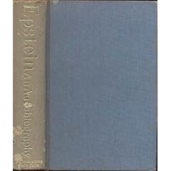 Epstein an Autobiography