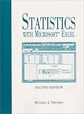 Buy : Statistics with Excel (2nd Edition)