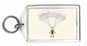 Parachutist Keychain