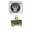 Lazy Bone Italian Charms Bracelet Link