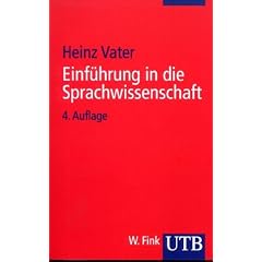 Einf�hrung in die Sprachwissenschaft (Uni-Taschenb�cher S)