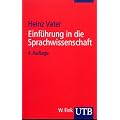 Einf�hrung in die Sprachwissenschaft (Uni-Taschenb�cher S)