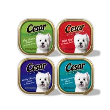 See Cesar Canine Cuisine Can Dog Food Case Duck