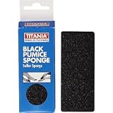 Titania Black Pumice Sponge (Pack of 3)