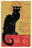 Tournee Du Chat Noir Art Print Poster By Theophile Steinlen, 36  x 24 