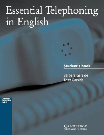 Essential Telephoning in English Student's book under Pronunciation & Conversational English in The Books Store