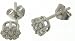9ct White Gold Ladies 25pt Diamond Earrings