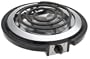 Rival SB110 Single Burner Hot Plate, Chrome and Black
