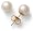 14k Yellow Gold Freshwater Cultured Pearl 6.0-6.5mm Earrings