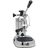 La Pavoni EPC-8 Europiccola 8-Cup Lever Style Espresso Machine, Chrome