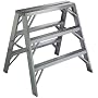 Werner TW373-30 3-Foot 300-Pound Duty Rating Aluminum Twin Stepladder and Portable Work Stand