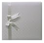 Pioneer 12 Inch by 12 Inch Postbound Diamond Pattern Fabric Cover Memory Book, Ivory