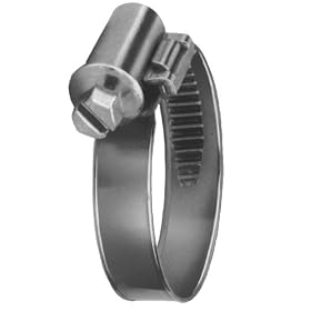 Precision Brand Smooth Band Metric Worm Gear Hose Clamp, 25mm - 40mm (Pack of 10): Industrial &amp; Scientific