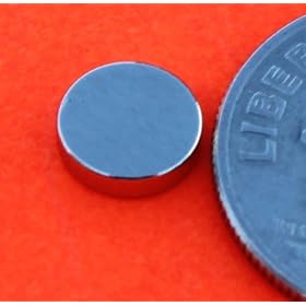 Applied Magnets � 100 Rare Earth Neodymium Magnets 1/4" X 1/16" Discs