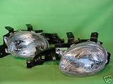 1995-1999 DODGE NEON HEADLIGHT NEON 95-99 COMPLETE SET: LEFT & RIGHT HEADLAMP ASSEMBLIES