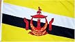 Brunei National Country Flag - 3 foot by 5 foot Polyester (New)