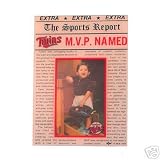 Minnesota Twins Baseball Mvp Newspaper Picture Frame