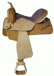 Ostrich Barrel Saddle by Circle S