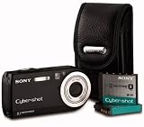 Sony Cyber-shot DSC-P120 Digital Camera (5MP, 3x Optical Zoom)  - includes Case and Spare Battery