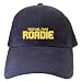 CAPS NAVY BLUE EMBROIDERY " KISS ME , I'M ROADIE "