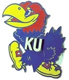 Kansas Jayhawks Logo Trailer Hitch Cover
