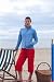 Jack Murphy Kathy Ladies Casual Cropped Trousers Crimson 14