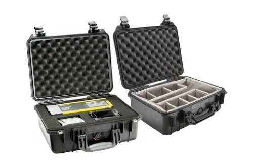 1450-004-110 Case With Padded Divider model 1450 Dim: 14.62l X 10.18