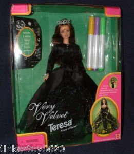 41G7cVy8OnL VERY VELVET TERESA, FRIEND OF BARBIE   1998
