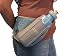 Kyjen Outward Hound Buddy Bottle Waist Pack Bag with Water Bottle and Bowl for Pet and People, Blue and Gray