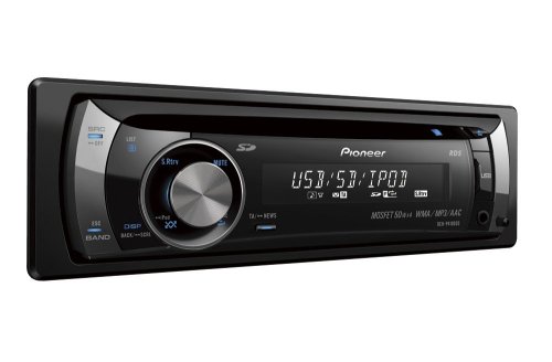 Pioneer DEH P 4100 SD CD-Tuner (Front-USB mit iPod-Direktsteuerung, SD-Karten Slot, Front-AUX-In, )
