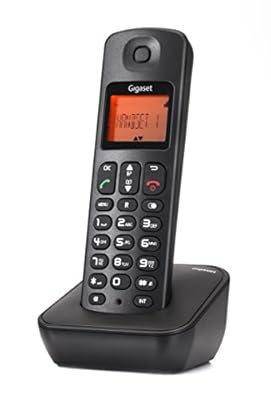 Gigaset A100 Black cordless landline phone
