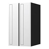ナスタ:D-ALL　集合郵便受箱（屋内仕様）2戸用　前入後出 KS-MB3101P-2LT-W