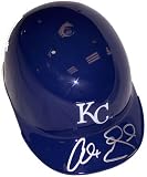 Alex Gordon Autographed/Hand Signed/Signed Kansas City Royals Blue Helmet