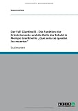 Produkt-Bild: Der Fall Giardinelli - Die Funktion der Krimielemente und die Rolle der Schuld in Mempo Giardinellis  "Qu&eacute; solos se quedan los muertos"