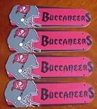 Ceiling Fan Designers 42SET-NFL-TAM NFL Tampa Bay Buccaneers Bucs 42 In. Ceiling Fan Blades OnlY