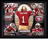 San Francisco 49ers Personalized Action Collage Print