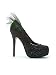Women's Iridescence Peacock Platform High Heeled Shoes