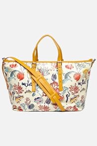 Anna Toile Large Horizontal Tote
