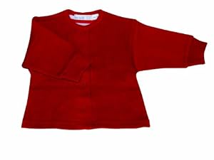 Under The Nile Cardigan, Red, New Born-3 Months
