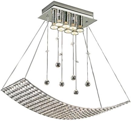 PLC Lighting 72155 PC Chandelier from Cereus Collection