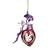 Kansas State Wildcats NCAA Striped Acrylic Football Snowman Ornament (2.75)