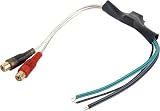 Car Audio Adjust 2 Channel Speaker To RCA Converter (Female) T1-601