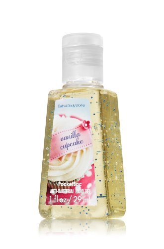 Bath & Body Works Vanilla Cupcake Pocketbac - Anti-bacterial Hand Sanitizer Gel 1 fl oz