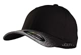 Produkt-Bild: FLEXFIT Basecap Schirmm&uuml;tze fade black silver Gr. L/XL=57-61cm