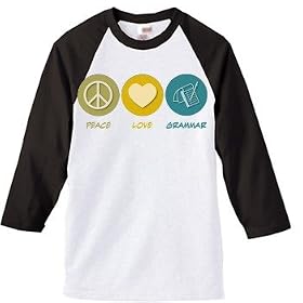 Peace Love Grammar Jersey