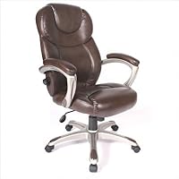 Granton Leather Executive Chair with Adjustable Lumbar Support
