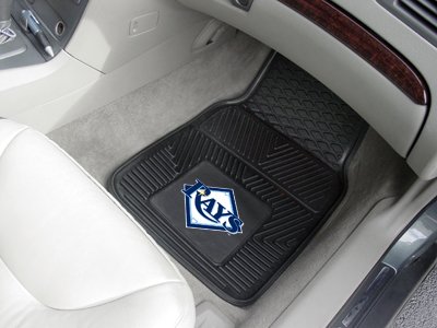 A Set of 4 MLB Universal Fit Front and Rear All-Weather Floor Mats - Tampa Bay Rays