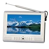 August DA701C 7 Inch Freeview TV & Recorder / Analogue TV / Media Player with Built-in Battery, supports Red Button Multi-Screen Teletext